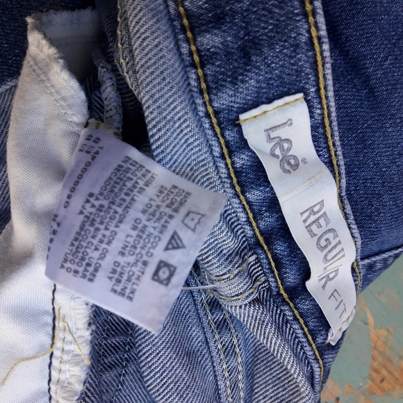 Vintage Lee Jeans Mens Big and Tall Rare Size Large Blue Jean Denim Pants 48x30 - Picture 4 of 12